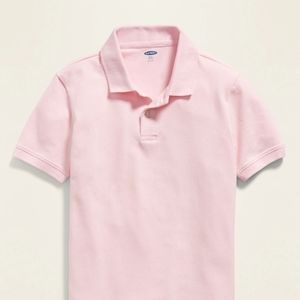 Boy's Pink Polo Shirt
